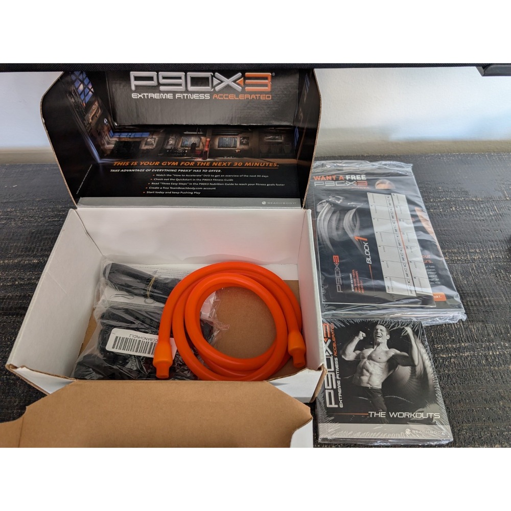 Beachbody P90X3 Extreme Fitness Accelerated: Complete in Box - New, Sealed